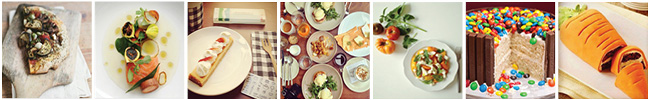 11 conseils pour les amateurs de photographies gourmandes sur Instagram ! Photos de différents plats