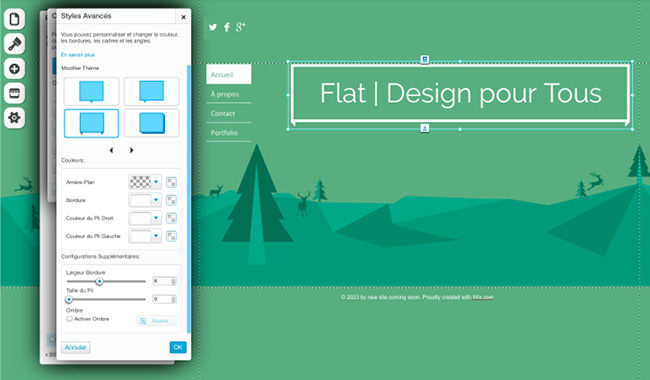 Flat design