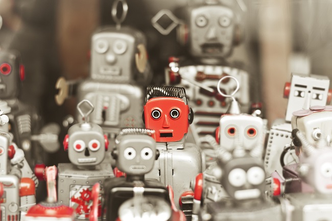 Robot différent