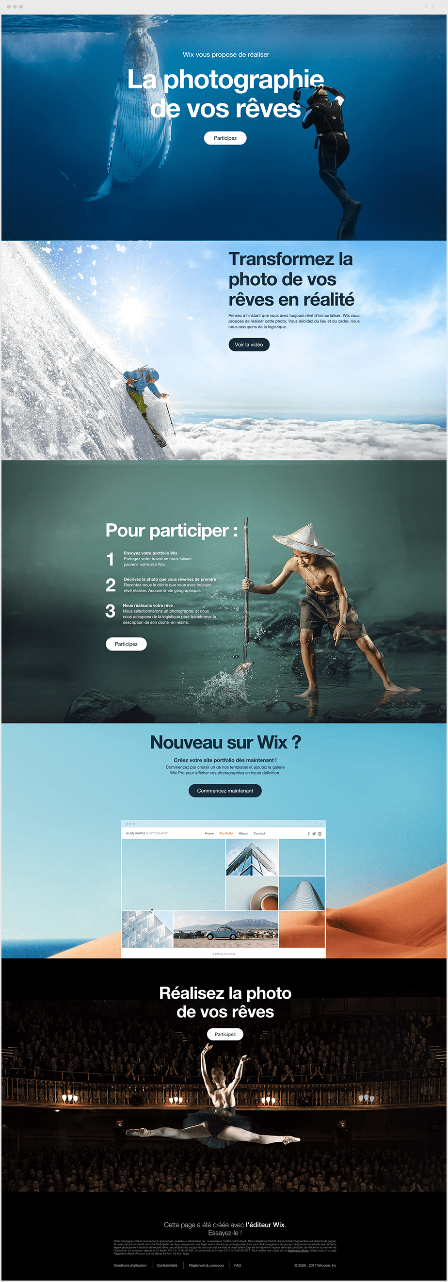 Réalisez la photo de vos rêves