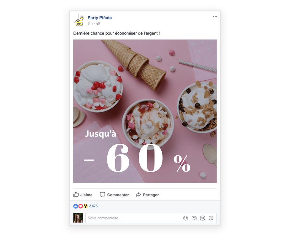 Publication réseaux sociaux