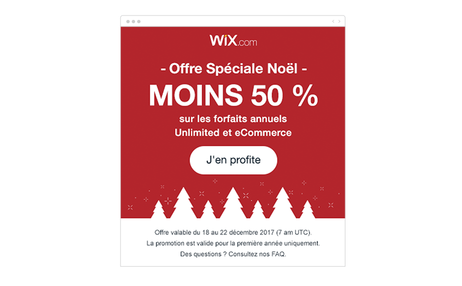 email marketing Wix