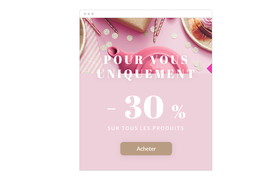 Promotion spéciale